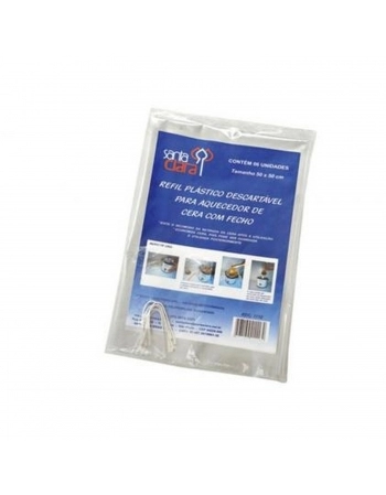 REFIL PLASTICO SANTA CLARA PARA AQUECEDOR DE CERA C/06UN 1116 A
