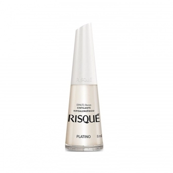 ESMALTE RISQUE CINTILANTE SEM BLISTER PLATINO