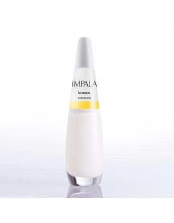 ESMALTE IMPALA NORMAL BRANCO CREMOSO SEM BLISTER 608