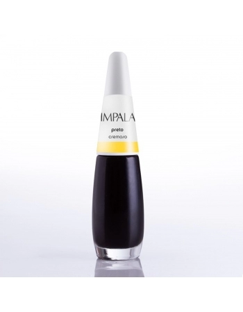 ESMALTE IMPALA NORMAL PRETO CREMOSO SEM BLISTER 501