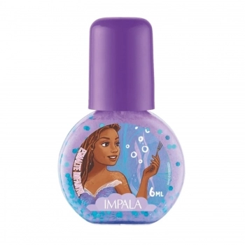 ESMALTE IMPALA A PEQUENA SEREIA INFANTIL QUERO SER DESSE MUNDO GLITTER SEM BLISTER 866