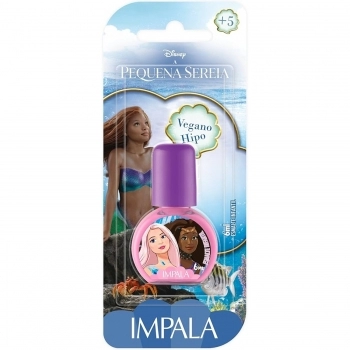 ESMALTE IMPALA A PEQUENA SEREIA INFANTIL DANCA SOB AS ONDAS PE CB 871