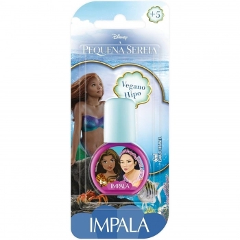 ESMALTE IMPALA A PEQUENA SEREIA INFANTIL UM OCEANO DE SONOS PEROLADO COM BLISTER 868