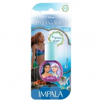 ESMALTE IMPALA A PEQUENA SEREIA INFANTIL SOB O MAR PEROLADO COM BLISTER 870
