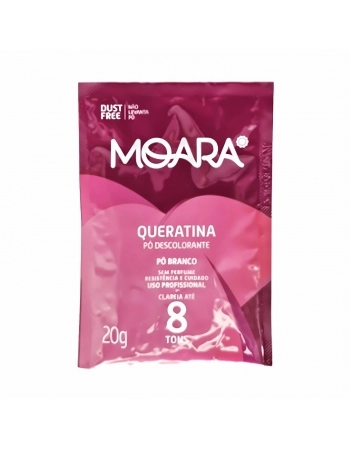 PO DESCOLORANTE MOARA 20G QUERATINA