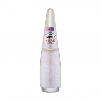 ESMALTE IMPALA MARATONANDO COM NETFLIX TOP 10 GLITTER SEM BLISTER 1047