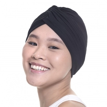 TOUCA TURBANTE SANTA CLARA PRETA 3613
