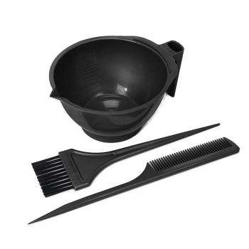 KIT TINTURA SANTA CLARA TIGELA + PENTE + PINCEL PRETO 5951