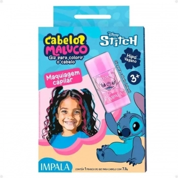 GIZ PARA CABELO IMPALA STITCH CABELO MALUCO ANGEL A PARTIR DE 3 ANOS