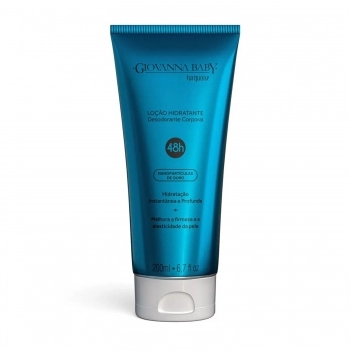 LOCAO HIDRATANTE CORPORAL GIOVANNA BABY 200ML TURQUOISE