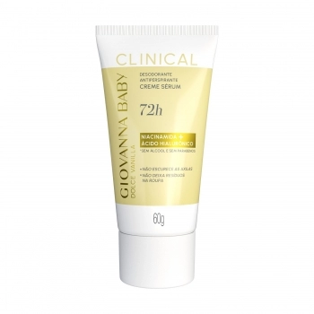 DESODORANTE EM CREME GIOVANNA BABY 60G CLINICAL DOLCE VANILLA