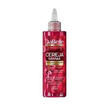 MASCARA LIQUIDA DABELLE 200ML LAMELAR CEREJA MANIA