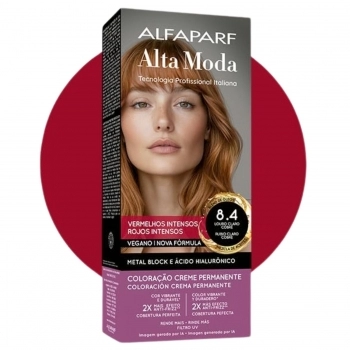 TINTURA ALTA MODA 8.4 LOURO CLARO COBRE
