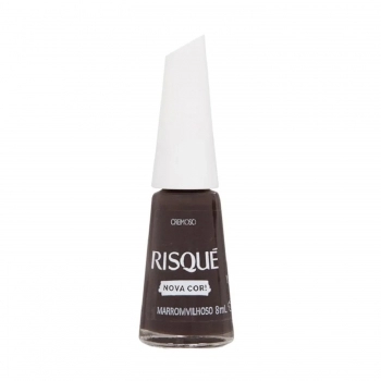 ESMALTE RISQUE NOVA COR MARROMVILHOSO CREMOSO SEM BLISTER