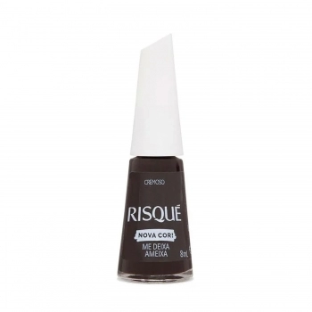 ESMALTE RISQUE NOVA COR ME DEIXA AMEIXA CREMOSO SEM BLISTER