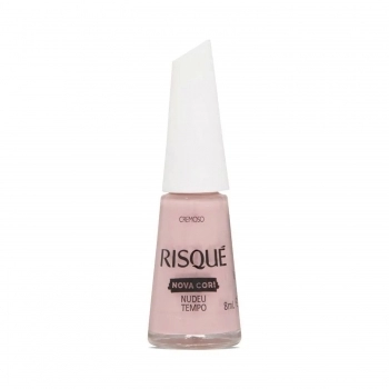 ESMALTE RISQUE NOVA COR NUDEU TEMPO CREMOSO SEM BLISTER
