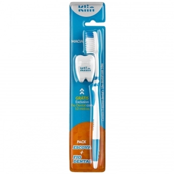 KIT ESCOVA DENTAL + FIO DENTAL MARCO BONI KLIN 8729