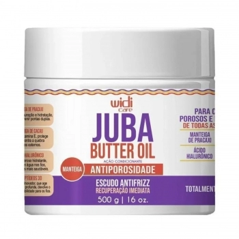 MASCARA WIDI CARE 500G JUBA BUTTER OIL ANTIPOROSIDADE
