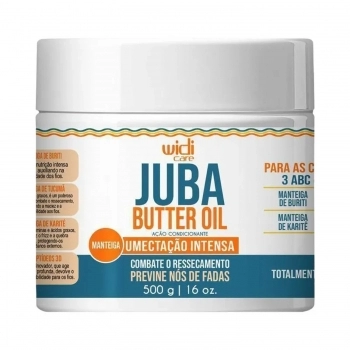 MASCARA WIDI CARE 500G JUBA BUTTER OIL UMECTAÇÃO INTENSA