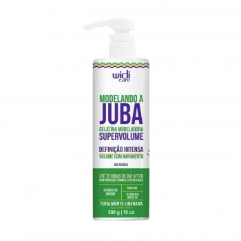 GELATINA WIDI CARE 500G MODELANDO A JUBA SUPER VOLUME