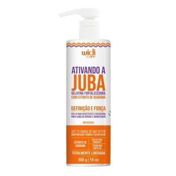 GELATINA WIDI CARE 500G ATIVANDO A JUBA FORTALECEDORA