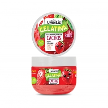GELATINA MURIEL 250G UMIDILIZ KIDS MORANGO