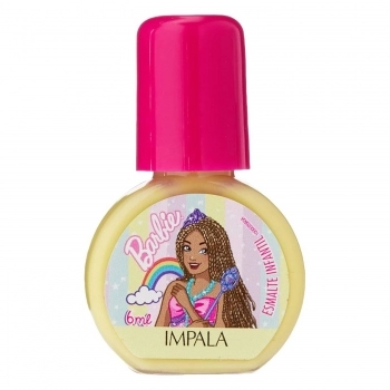 ESMALTE IMPALA INFANTIL BARBIE ALEM DO ARCO IRIS CREMOSO SEM BLISTER