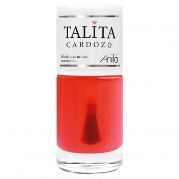 ESMALTE ANITA TALITA CARDOSO TOP COAT BLUSH NAS UNHAS 5048