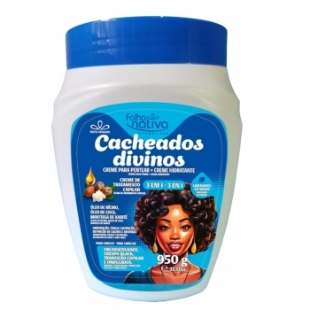 CREME DE TRATAMENTO FOLHA NATIVA 950G CACHEADO DIVINO 5011