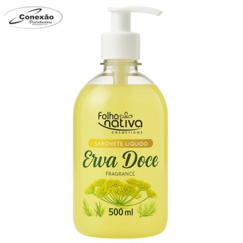 SABONETE LIQUIDO FOLHA NATIVA 500ML ERVA DOCE 27001