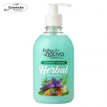 SABONETE LIQUIDO FOLHA NATIVA 500ML HERBAL 27002