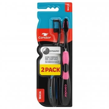 ESCOVA DENTAL CONDOR C/2UN DYNAMIC 8121-0 BLACK