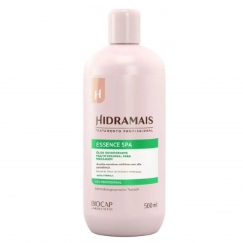 OLEO MASSAGEM HIDRAMAIS 500ML MULTIFUNCIONAL ESSENCE SPA