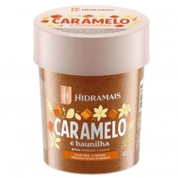 ESFOLIANTE CORPORAL HIDRAMAIS 400G GELEIA CARAMELO E BAUNILHA