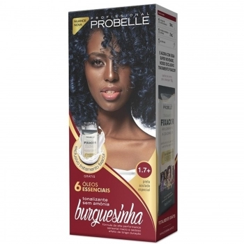 TONALIZANTE PROBELLE BURGUESINHA 1.7+ PRETO AZULADO ESPECIAL