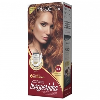 TONALIZANTE PROBELLE BURGUESINHA 6.4 LOURO ESCURO ACOBREADO