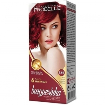TONALIZANTE PROBELLE BURGUESINHA 6.66 LOURO ESCURO VERMELHO INTERSO