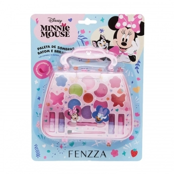 PALETA SOMBRA/BATOM/BRILHO FENZZA MINNIE M DIS009