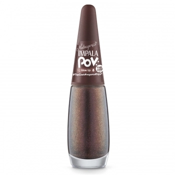 ESMALTE IMPALA POV TOP COAT GLOW UP SEM BLISTER 1055
