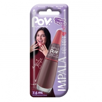 ESMALTE IMPALA POV ARRUME-SE COMIGO CREMOSO COM BLISTER 1057