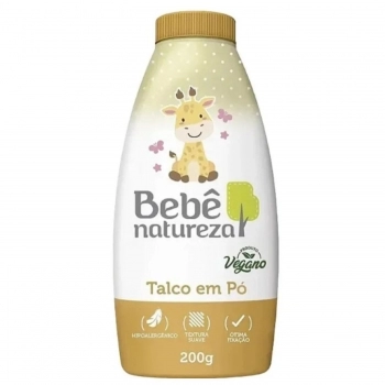 TALCO BEBE NATUREZA 200G EM PO SUAVE
