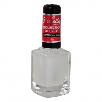 ESMALTE PRISCILA 10ML SEM BLISTER TRATAMENTO ENDURECEDOR UNHAS 3483