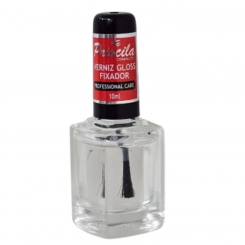 ESMALTE PRISCILA 10ML SEM BLISTER TRATAMENTO VERNIZ GLOSS FIXADOR 3469
