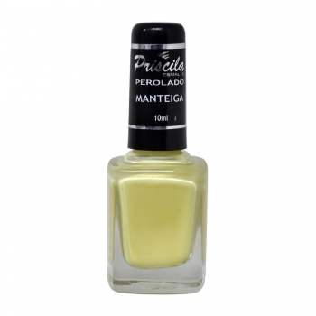ESMALTE PRISCILA 10ML SEM BLISTER PEROLADO MANTEIGA 3490