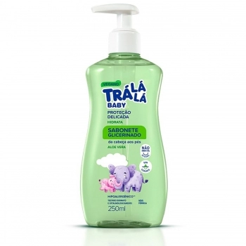 SABONETE LIQUIDO TRA LA LA BABY 250ML HIDRATA