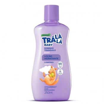 LOCAO HIDRATANTE TRA LA LA BABY 250ML SUAVE LAVANDA