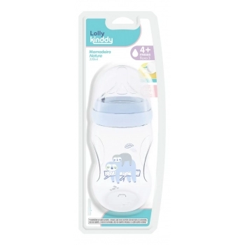 MAMADEIRA LOLLY KINDDY 30083 M NATURE AUREAFLOW3 330ML SILICONE BLISTER AZUL