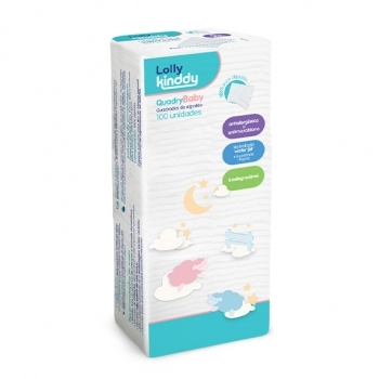 ALGODAO LOLLY KINDDY 7184 QUADRY BABY 100 UNIDADES QUADRADO