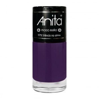 ESMALTE ANITA MODO AVIAO SILENCIO NA ALMA CREMOSO 1179