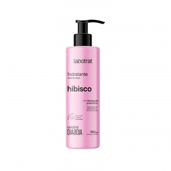 LOCAO HIDRATANTE CORPO/ROSTO LABOTRAT 190ML DIA/DIA HIBISCO